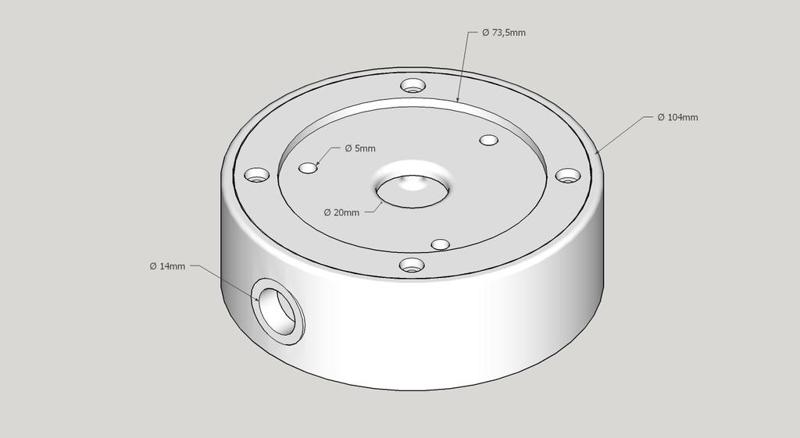 Zintronic B5-Pro IP Camera Wall Mount