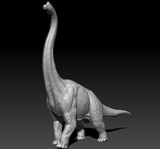 Brachiosaurus A Walking Dinosaur