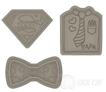 FATHER'S DAY CUTTERS,    CORTADORES DEL DÍA DEL PADRE