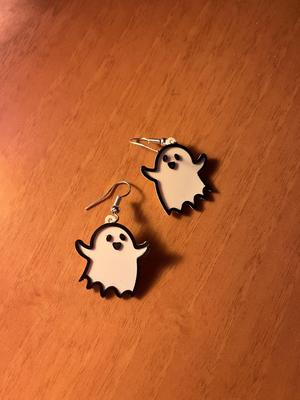 Cute ghost earrings