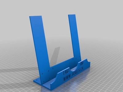 Desktop paper Flyer Holder 180x167x67mm WxHxD