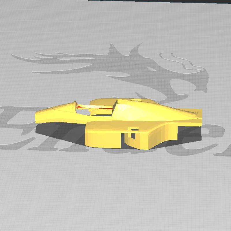 Mclaren Mp4/4 Cowling ( body cover, for Peterpan12345 )