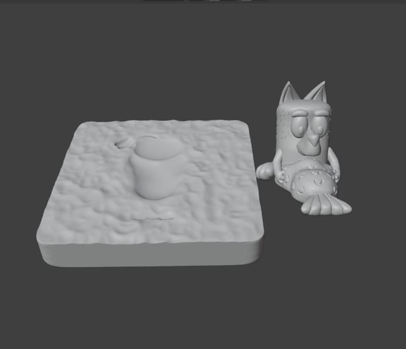 Bandit - Sitting on the sand