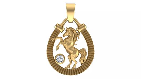 Horse Pendant 2025