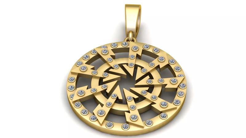 STAR DESIGN PENDANT