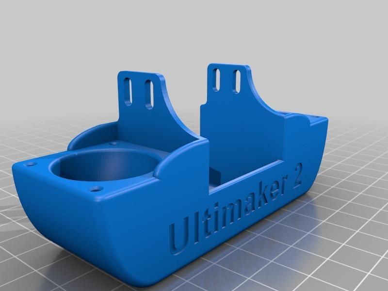 Ultimaker 2 Shroud dual nozzle UM2 upgrade