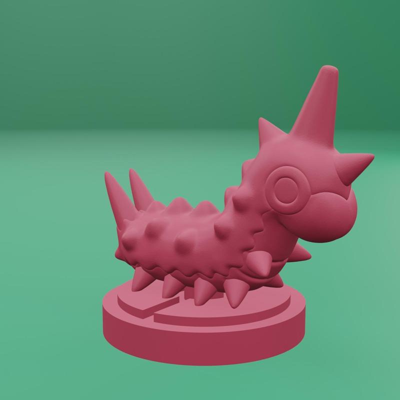 Pokemon No. 265-269 Wurmple, Silcoon, Beautifly, Cascoon, Dustox