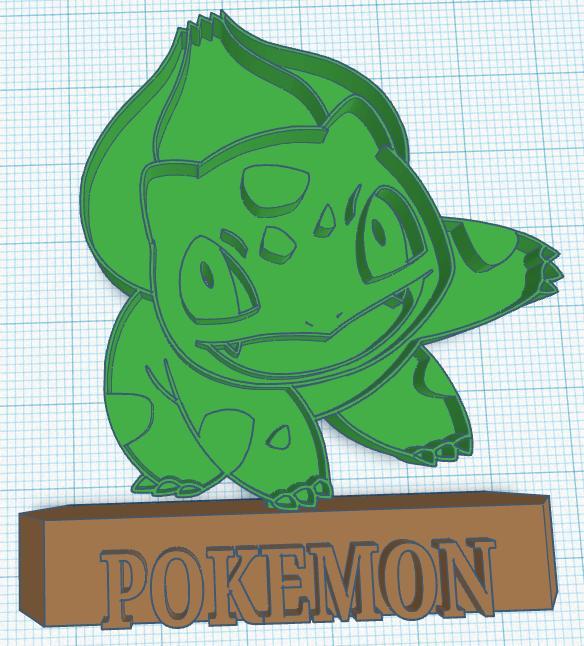 BULBASAUR ''STAND UP COLLECTION" N.3
