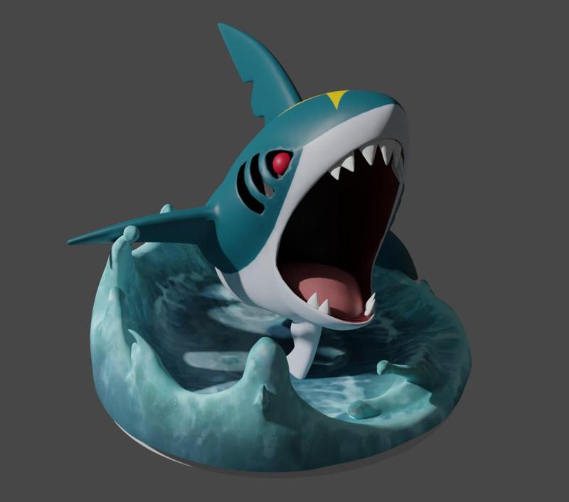 Sharpedo 3D print model