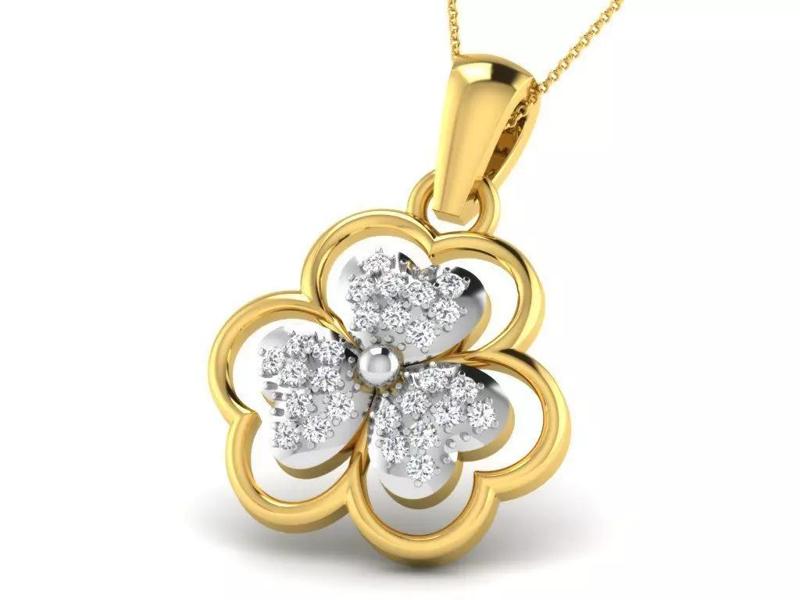 Jewelry 3D Models with render and 3dm  stl - DP-5768