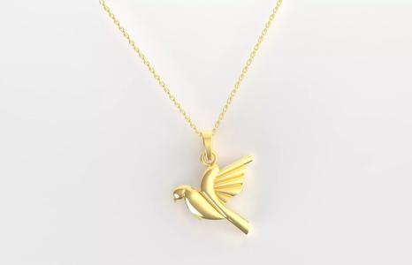 Normal Flying Bird Pendant