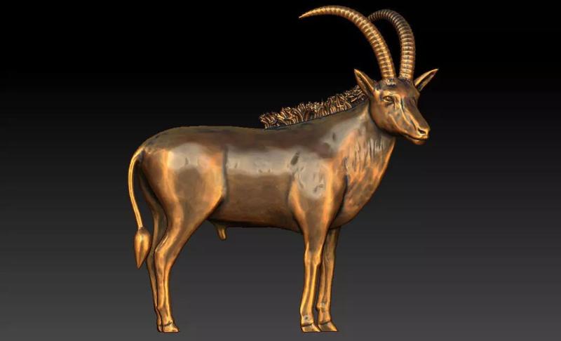 The giant sable antelope-Palanca Negra Gigante Sculpture