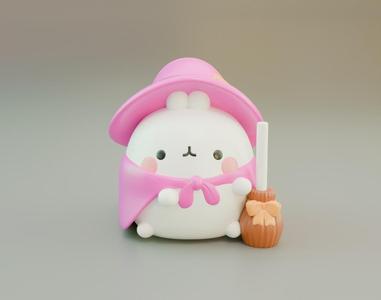 HALLOWEEN MOLANG FIGURE