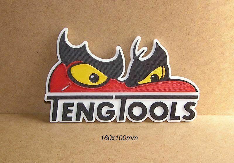 Tengtools, tools, banner, sign, sign, logo, logo, print3d