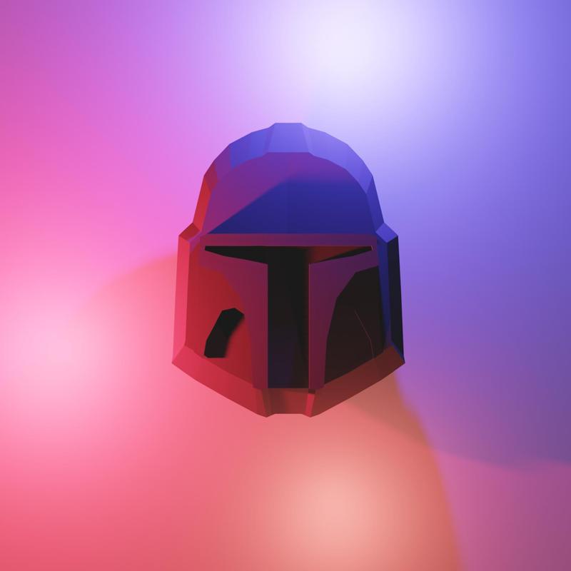 Boba Fett inspired Guitar Pick 3D Print / GItarren Plektrum [improved Version]