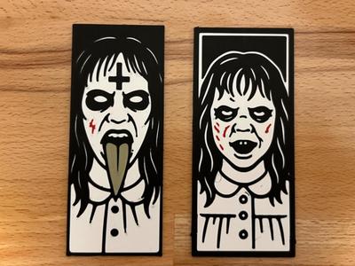 The Exorcist Bookmark Regan MacNeil Horror Scary