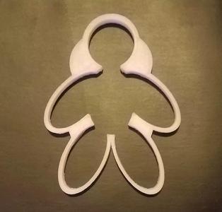 Gingerbread man cookie cutter