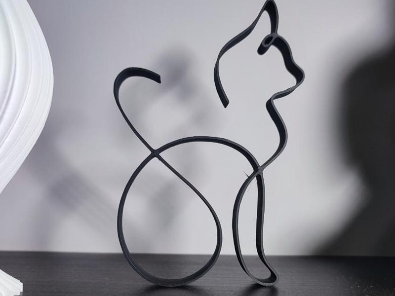 Ethereal Feline Soul Statue