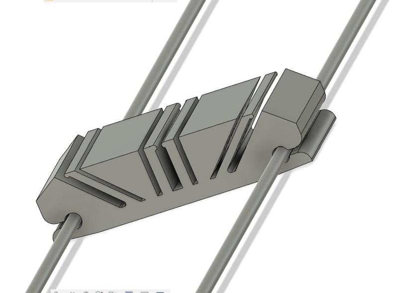 3 plectrum holder for bass guitar