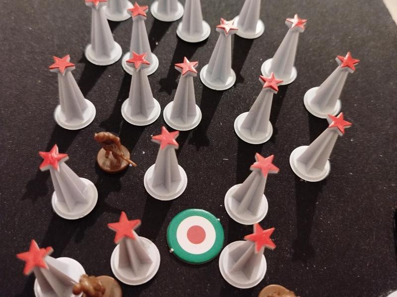 Axis and Allies Victory City Tokens