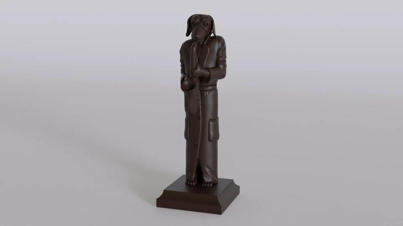 Saxophone Playing Dog Biblo