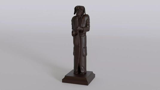 Saxophone Playing Dog Biblo