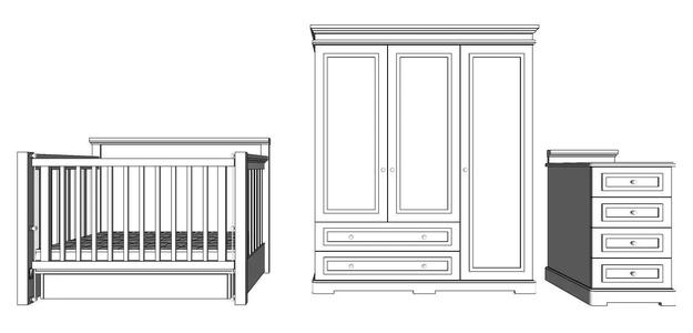 Shah baby room set