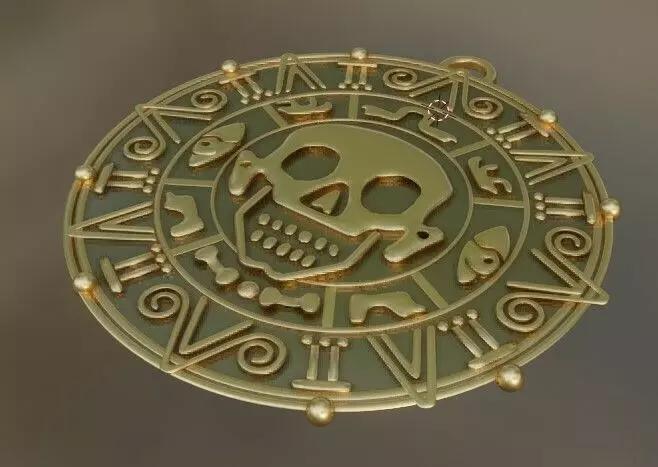pirate of the Caribbean pendant