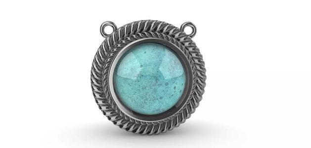 Indian Cabochon 14mm