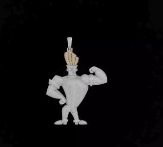 Johnny Bravo Pandent
