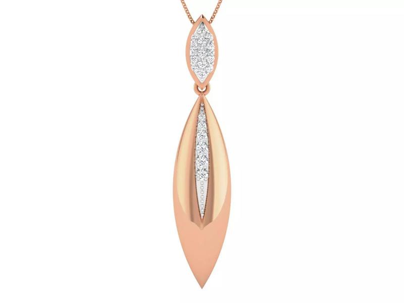 High Jewelry Pendant Earrings Set 3dm stl obj mtl gltf glb