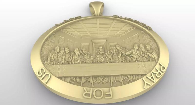 Last Supper Pendant leonardo