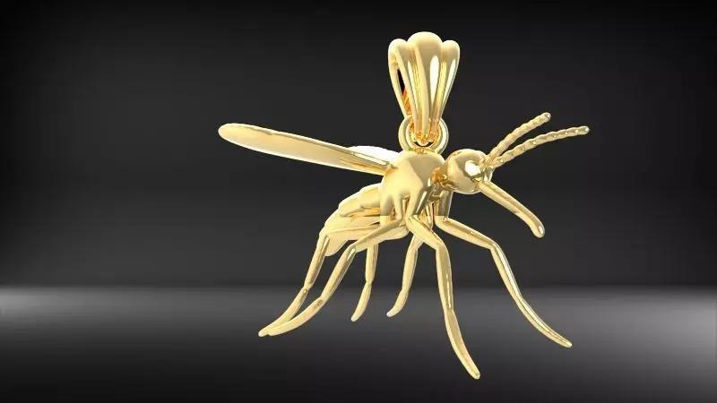 Mosquito bug fly Pendant Necklace Charm bracelet Jewelry