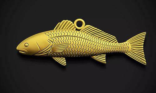 Redfish Pendant