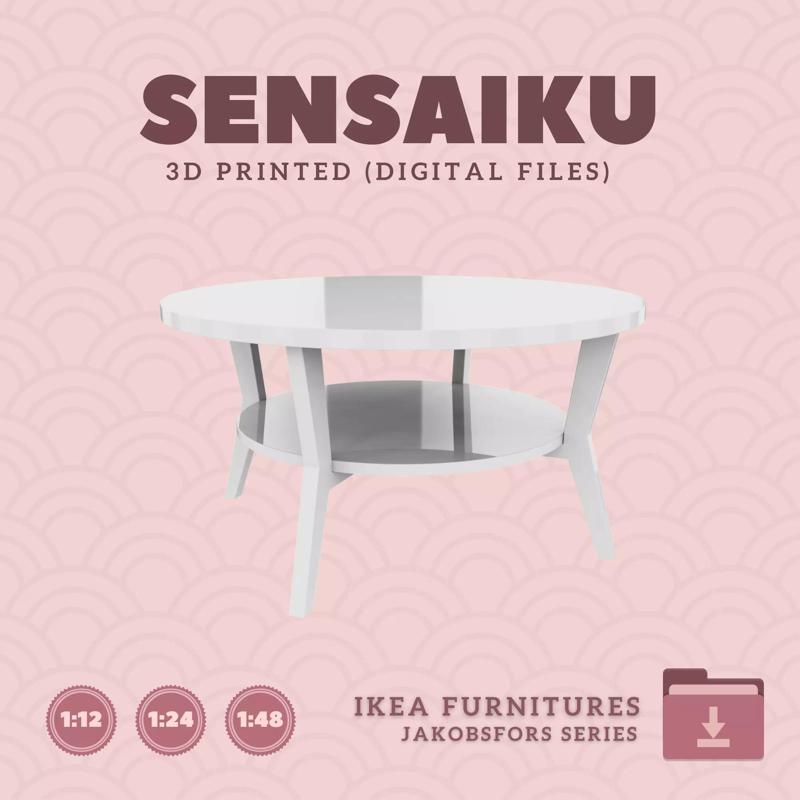 30 JAKOBSFORS Coffee Table for Dollhouse - IKEA - 3D Print