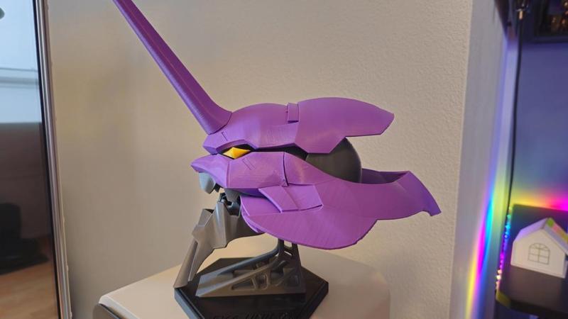 EVA Unit 01 Head Bust from Neon Genesis Evangelion