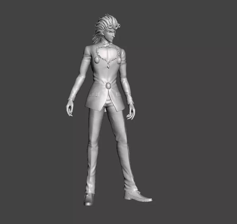 Giorno Giovanna 3D Model