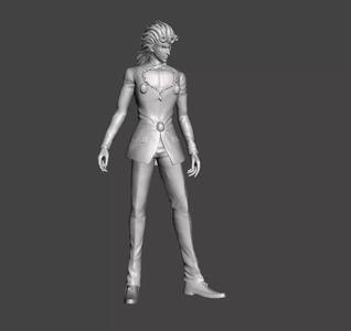 Giorno Giovanna 3D Model