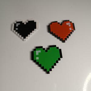 minecraft heart for different colors