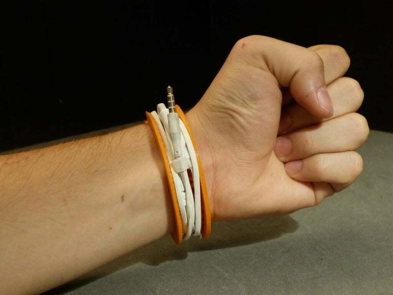 Earphone Wrapper Bracelet