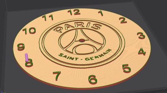 horloge psg