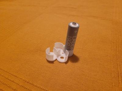Battery storage, bullet storage, parametrized, stackable