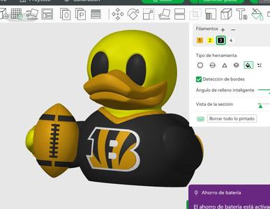 Rubber duck NFL-Cincinnati-Bengals
