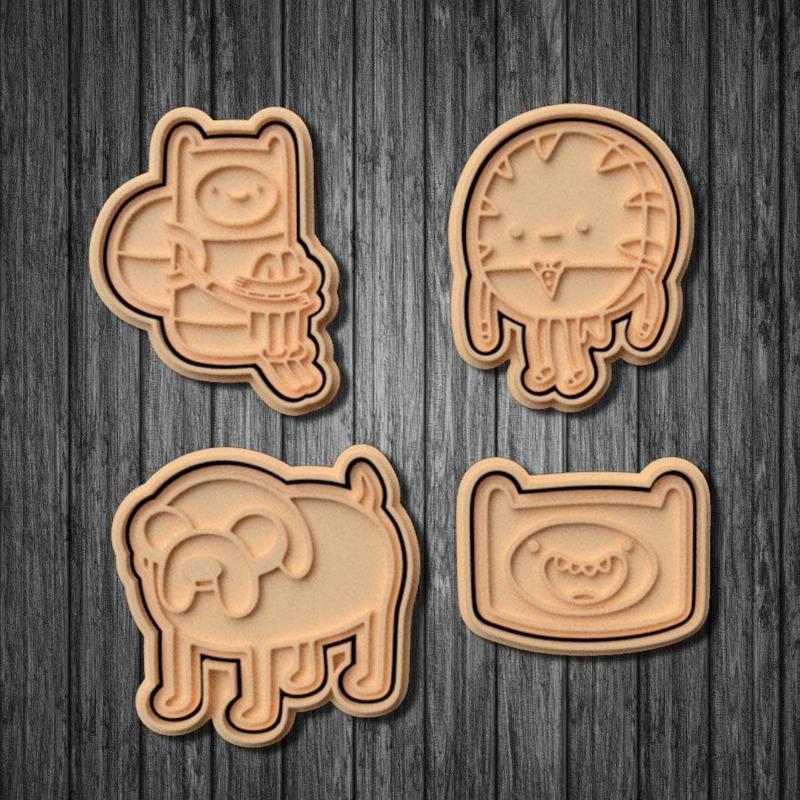 Adventure time cookie cutter set of 7
