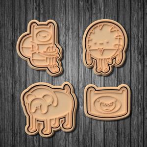 Adventure time cookie cutter set of 7