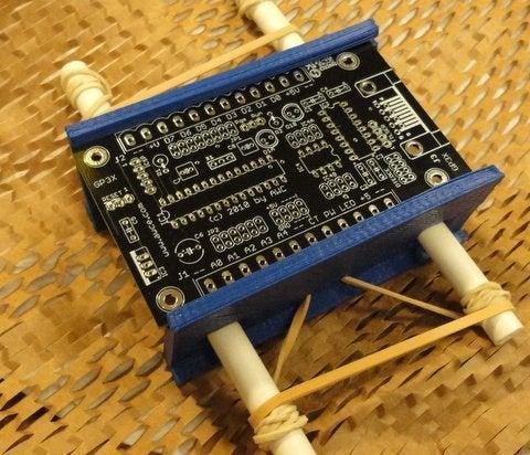 Simple Rubber Band PCB Vise