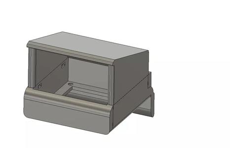 Radiator fan case