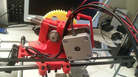 Prusa i2 Cable Holder for Wade Extruder (Nema17)