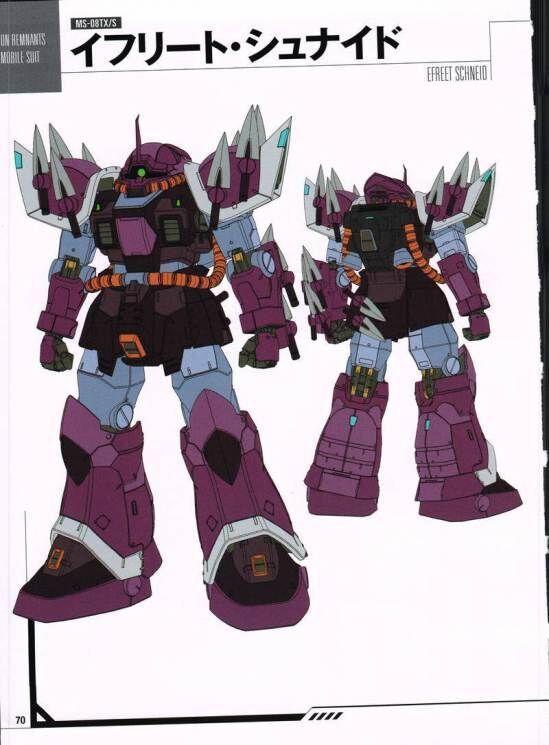 1/144 MS-08TX/S Efreet Schneid (UC version) REMIX