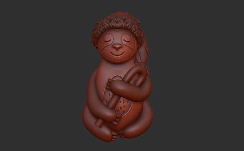 Hallmark Jolly Sloth Christmas ornament